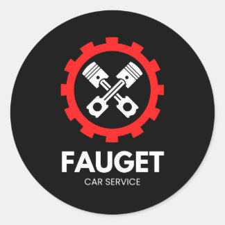 Classic Round Stickers ラウンドシール