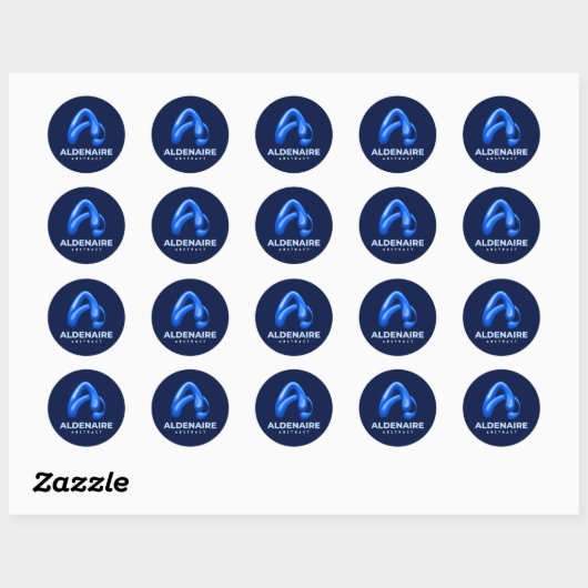 Classic Round Stickers ラウンドシール (シート)