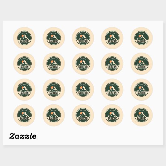 Classic Round Stickers  ラウンドシール (シート)