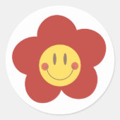 Classic Round Stickers ラウンドシール (正面)