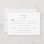 Classic RSVP Enclosure Card サンキューカード (正面)