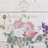 Classic rustic wood Vintage Ephemera Botanical 薄葉紙