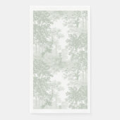 Classic Sage Green Landscape Toile Wedding (正面)