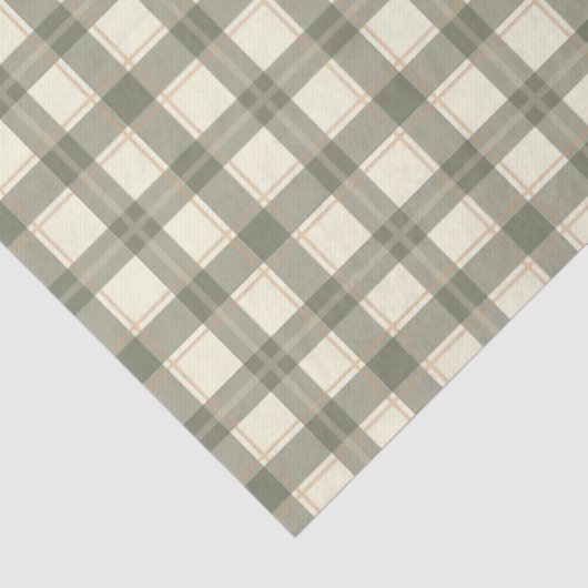 Classic Sage Tartan  薄葉紙 (詳細)