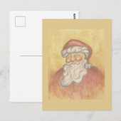 Classic Santa Claus Christmas Postcard  ポストカード (正面/裏面)