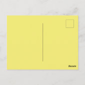 Classic Santa Under the Tree Christmas Post Card ポストカード (裏面)