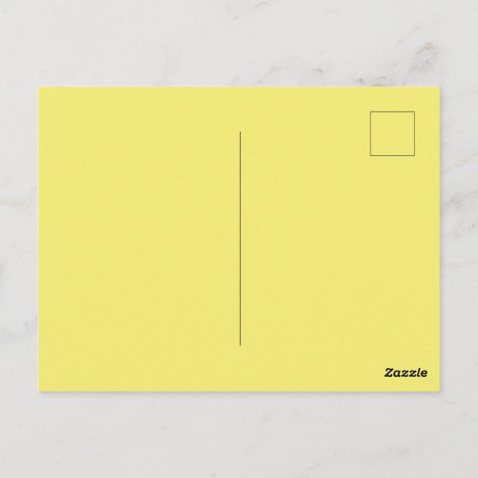 Classic Santa Under the Tree Christmas Post Card ポストカード (裏面)