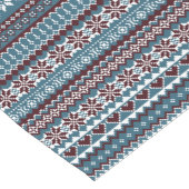 Classic Scandinavian Christmas Sweater Pattern ショートテーブルランナー (コーナー)