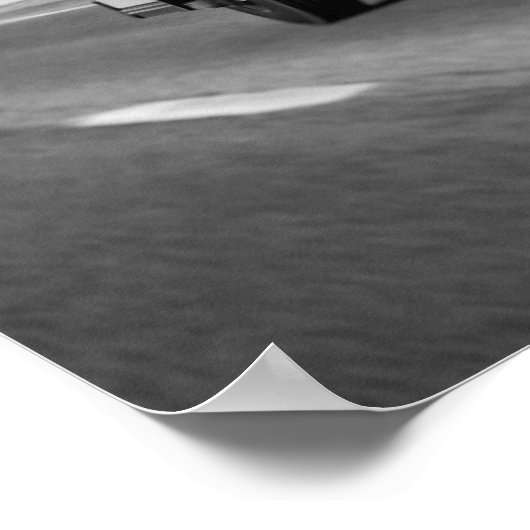 Classic School Bus Retro Americana ポスター (角)