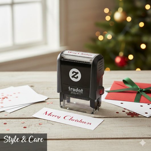 Classic Seasonal Emblem Created for セルフインキングスタンプ