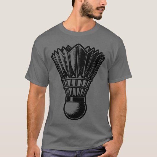 Classic Shuttlecock Sporting Goods Spring girl Tシャツ (正面)