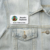 Classic Side Logo Custom Personalized Business 名札 (インサイチュ)