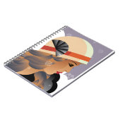 Classic Simple Lines of the Art Deco Era ノートブック (左側)