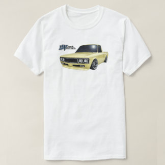 Classic Slammed Luv Truck in Yellow Tシャツ