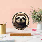 Classic Sloth Engraving Nature Shirt (1) アクリルサイン (ウェディング)