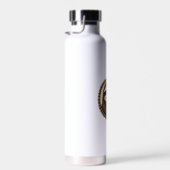 Classic Sloth Engraving Nature Shirt (1) ウォーターボトル (右面)