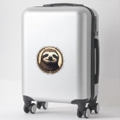 Classic Sloth Engraving Nature Shirt (1) シール (スーツケース)