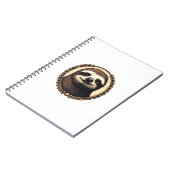 Classic Sloth Engraving Nature Shirt (1) ノートブック (左側)