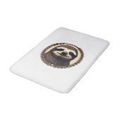 Classic Sloth Engraving Nature Shirt (1) バスマット (アングル)