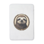 Classic Sloth Engraving Nature Shirt (1) バスマット (正面縦)