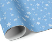 Classic Snowflake Wrapping Paper – Winter Holiday  ラッピングペーパー (ロールコーナー)