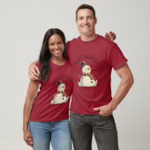 Classic Snowman Christmas Tree Ornament with Hat a Tシャツ (ユニセックス)