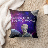 Classic soul in a cosmic world クッション (ブランケット)
