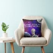 Classic soul in a cosmic world クッション (椅子)