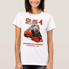 Classic Southern Pacific GS-4 Steam Locomotive Tシャツ