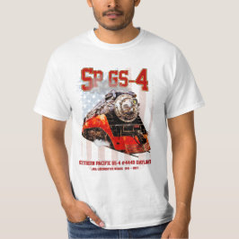 Classic Southern Pacific GS-4 Steam Locomotive Tシャツ