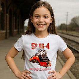 Classic Southern Pacific GS-4 Steam Locomotive Tシャツ