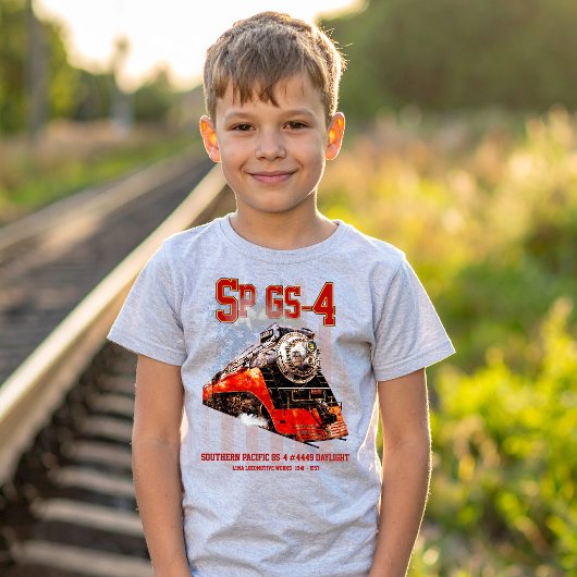 Classic Southern Pacific GS-4 Steam Locomotive Tシャツ