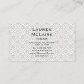 Classic Spanish Tile Branding Business Logo 名刺 (裏面)