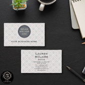 Classic Spanish Tile Branding Business Logo 名刺