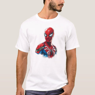 Classic Spider-man Artwork Illustration Tシャツ