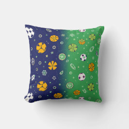 Classic Spider-Man with Dynamic Cosmic Background クッション