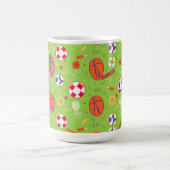 Classic Spider-Man with Dynamic Cosmic Background コーヒーマグカップ (中央)