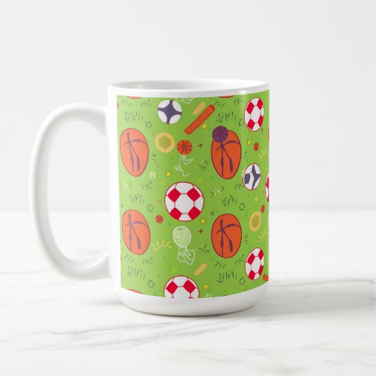 Classic Spider-Man with Dynamic Cosmic Background コーヒーマグカップ (左)