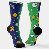 Classic Spider-Man with Dynamic Cosmic Background ソックス (傾斜あり)