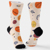 Classic Spider-Man with Dynamic Cosmic Background ソックス (傾斜あり)