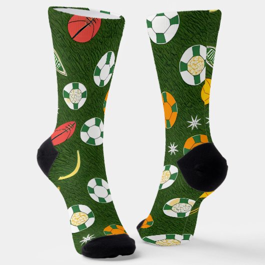 Classic Spider-Man with Dynamic Cosmic Background ソックス (傾斜あり)