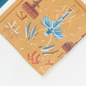 Classic Spider-Man with Dynamic Cosmic Background フリースブランケット (角)