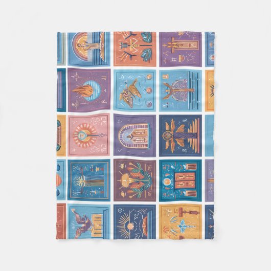 Classic Spider-Man with Dynamic Cosmic Background フリースブランケット (正面)