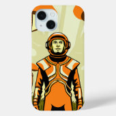 Classic Spider-Man with Dynamic Cosmic Background Case-Mate iPhoneケース (裏面)