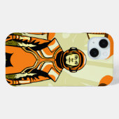 Classic Spider-Man with Dynamic Cosmic Background Case-Mate iPhoneケース (裏面 (横))