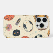 Classic Spider-Man with Dynamic Cosmic Background iPhoneケース (裏面横)