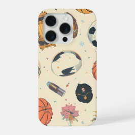 Classic Spider-Man with Dynamic Cosmic Background iPhone 15 Proケース