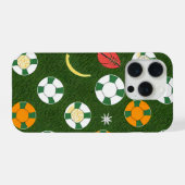 Classic Spider-Man with Dynamic Cosmic Background iPhoneケース (裏面横)