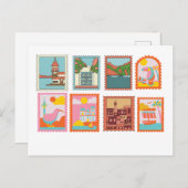 CLASSIC STAMPS ART POSTCARD ポストカード (正面/裏面)