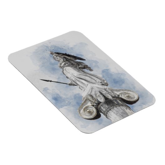 Classic Statue of Athena – Mythology-Inspired  マグネット (右側)